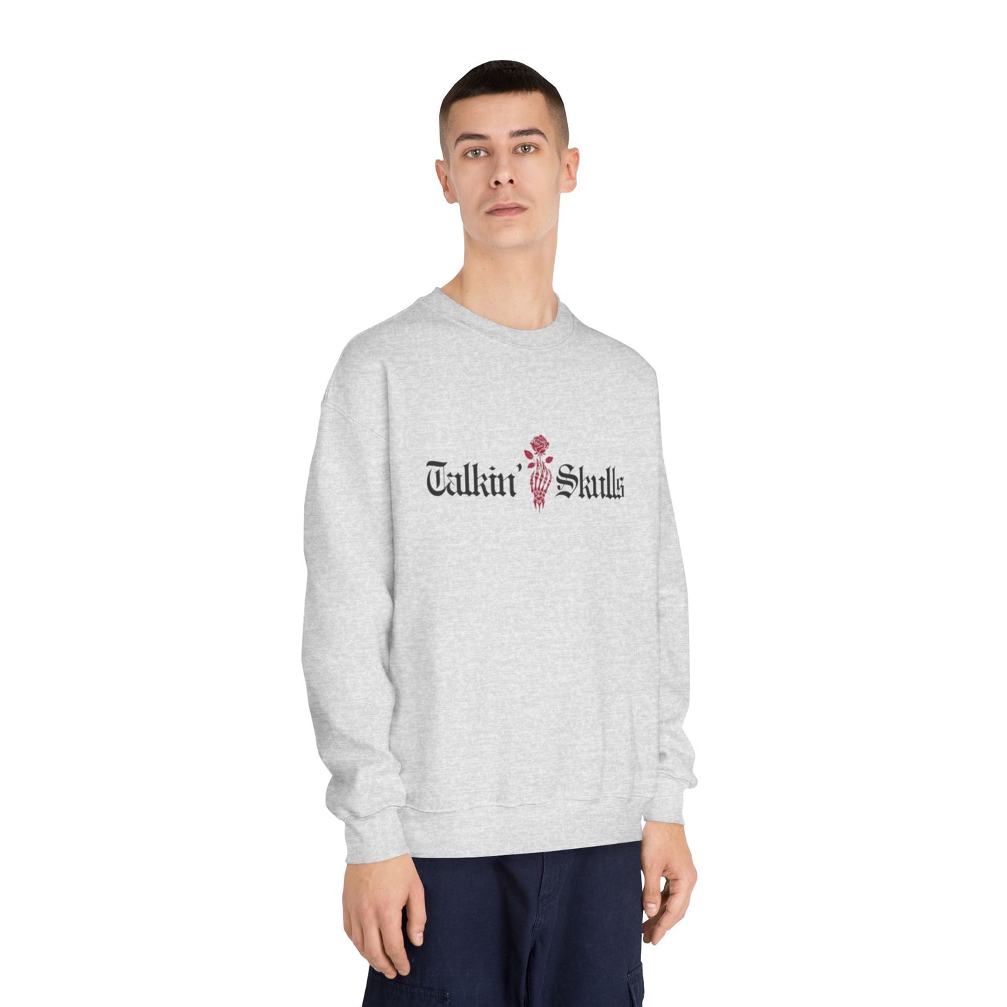 "Talkin' Roses" DryBlend® Crewneck Sweatshirt